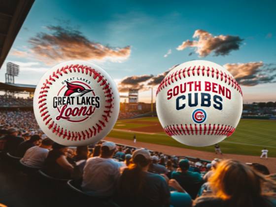 South Bend Cubs at Great Lakes Loons